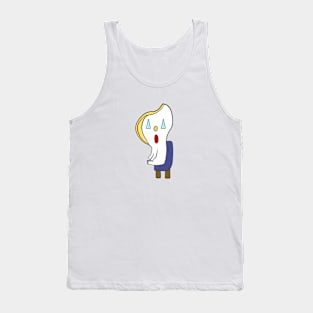 Cute Creature Seated & Suprised Tank Top